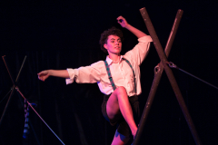 Zeitgenössische Zirkus-Theater Produktion